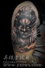 天神金刚纹身