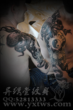 欧美章鱼纹身