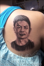 人物肖像照片纹身