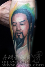 异绣堂林志华纹身