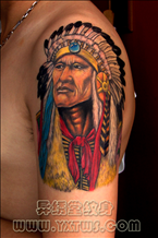 印第安人纹身