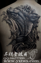 鲤鱼纹身
