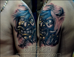 鬼头纹身