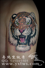 虎头纹身